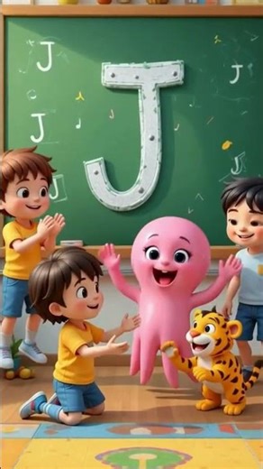 Letter J | J is for Jump | Alphabet Song | Kids Shorts