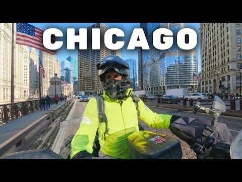 LLEGO A CHICAGO EN MOTO ¿LA JOYA DE EEUU? 🇺🇸 | Cap 230 | AMERICA EN MOTO