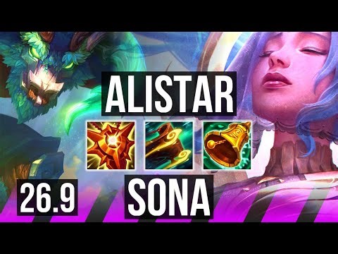 ALISTAR & Kai'Sa vs SONA & Vayne (SUP) | BR Challenger | 26.9