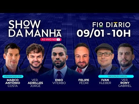 SHOW DA MANHÃ: URGENTE - MORAES É DENUNCIADO POR MEDIDA CONTRA BOLSONARO - 09/01/2026