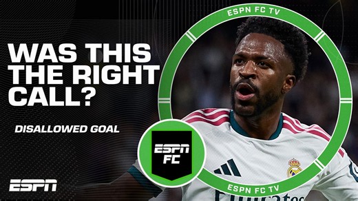 Concerns with Vinicius Junior's red card? 'PATHETIC!' | ESPN FC