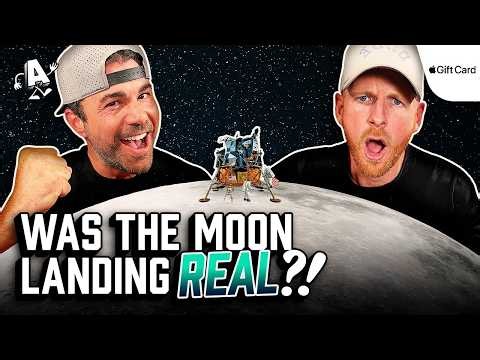 Mark Rober x Dude Perfect: Was the Moon Landing REAL?!