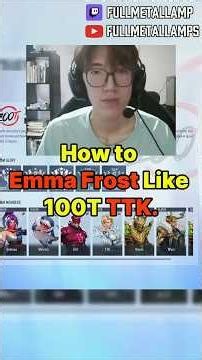 How to Emma Frost Like 100T TTK | Marvel Rivals Season 8.5