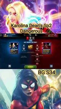 Karolina Dean's Sp2 Dangerous 😱 #mcoc #mcocbattleground #mcocbattlegrounds #marvel #mcocgameplay