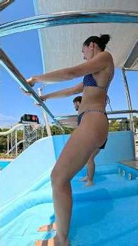 The Crazy Hills Water Slide! 😄💦 | Istralandia #aquapark 🇭🇷
