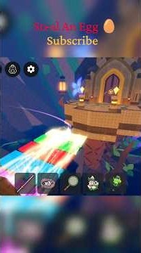 How to Unlock rainbow bridge in the Enchanted Forest Update in Steal An Egg#roblox#stealanegg#shorts