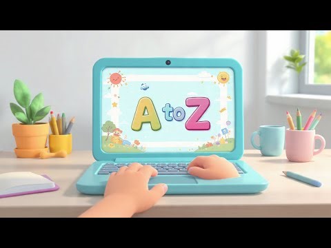 My First ABC Dictionary 📖 | Visual Learning A-Z | Best Preschool Video #abcd