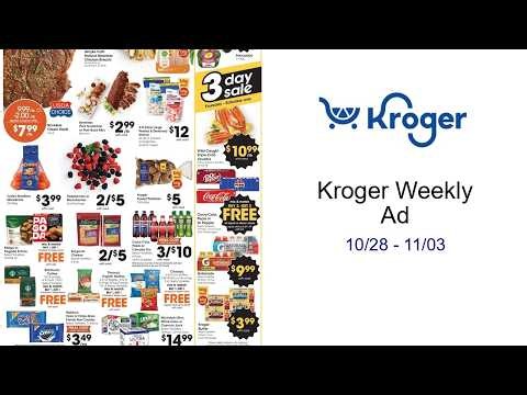 Kroger Weekly Ad 10/28 - 11/03