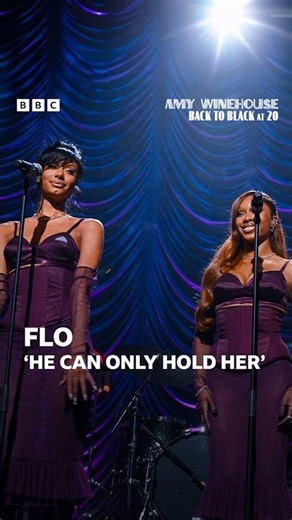 FLO perform 'He Can Only Hold Her' at Amy Winehouse: Back To Black at 20 ❤️‍🔥