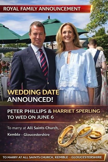 Peter Phillips Wedding Date Revealed Royal Family Update #royalfamily #katemiddleton #princewillia