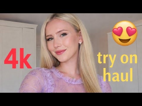 4K Fashion Micro Bikini Try-On Haul | Transparent Lingerie & See-through Styles Try With Me