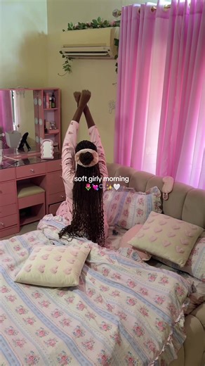 a soft girly morning in april 🎀🌷#morningroutine #morningaesthetic #softgirl #Selfcare @KYN @Tree Hut @sundaebody @rhode skin @AXIS-Y Store US