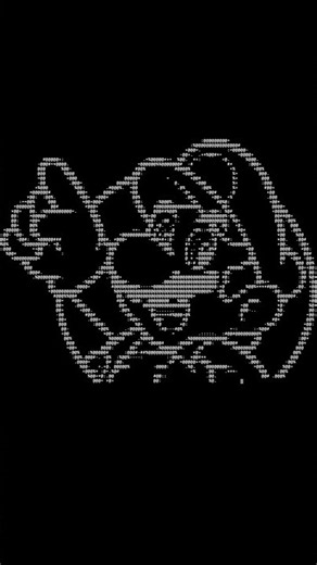 Mario ASCII art