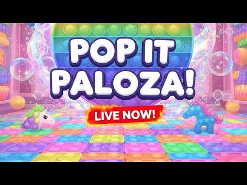 🔴 LIVE Pop It Game | Watch & Feel Relaxed Instantly 😍