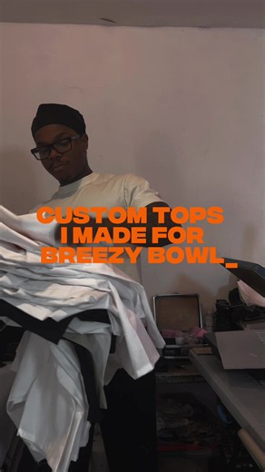 Heard Chris Brown was on tour again 👀 #rnbtour #breezybowl #chrisbrownofficial #usher #customclothing