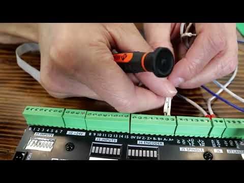 Wiring up an Encoder to the M31 motion controller