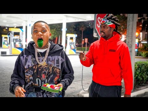 Paying Strangers In the Most Dangerous Hood in Miami to Eat World's Hottest Chip! Ft Brorilla