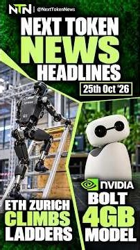 Daily AI Headlines | 25 Oct 2026 | NVIDIA’s 4GB AI, Minimax and Unitree G1