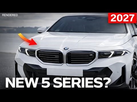 2027 BMW 5 Series Facelift Rendered: The Front End Change Nobody Expected