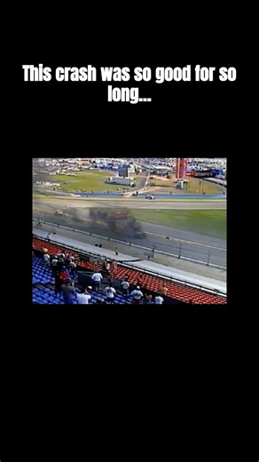 You won't believe this insane Daytona crash #nascar #crash
