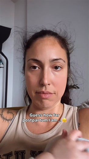 Nikki Rose on Instagram: "Guess how far postpartum I am 👀 Between the nonstop kicking, grunting on the boob, and my hair quietly exiting the chat…this is motherhood unfiltered. Drop your guess below👇🏼 And if you’re in this season too - I see you."