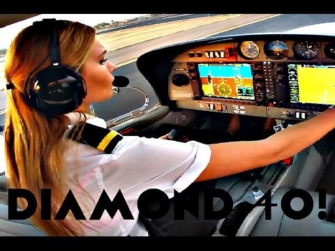 FIRST SOLO FLIGHT Diamond 40 Plane | Landing a PLANE ALONE | DutchPilotGirl