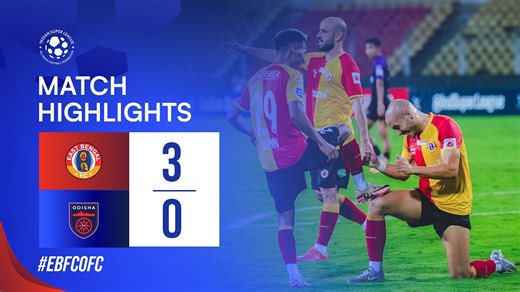 GW 11 Highlights | East Bengal FC 3-0 Odisha FC | ISL 12