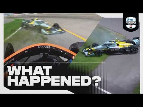 Dixon vs. Rossi Ends in Disaster at Nashville | 2026 INDYCAR