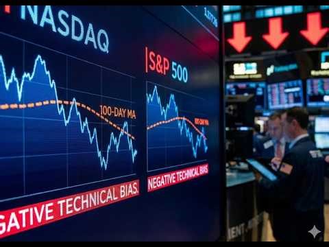 Nasdaq index defines the key swing area and test it to start the new trading week