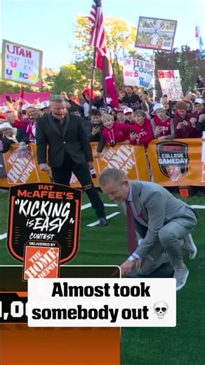 The kick heard around Salt Lake City 🤣