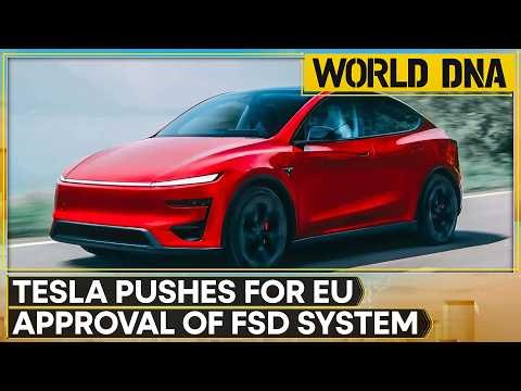 Germany Backs Tesla's Push For Europe-Wide FSD Approval | WION World DNA