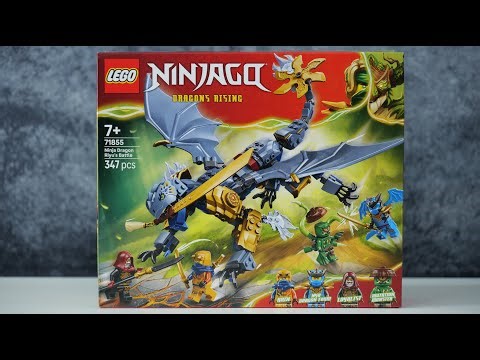 LEGO Ninjago Dragons Rising 71855 Ninja Dragon Riyu's Battle - LEGO Speed Build Review