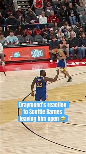 Draymond had to let Scottie know 🤣