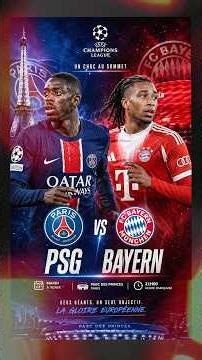 PRONO PSG vs BAYERN (1/2 aller LDC) ✅🏆 #foot #football #shorts