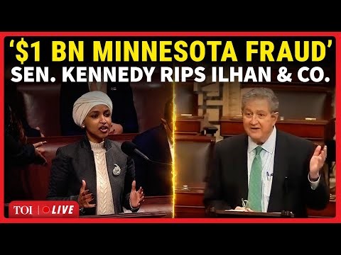 'Man, They Should Be In Jail': Sen. Kennedy Goes Nuclear Over Somali Minnesota FRAUD, Blasts Ilhan