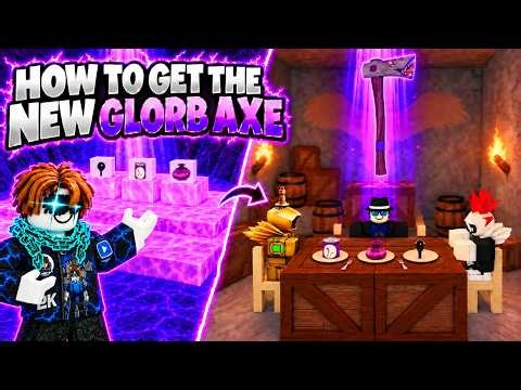 How To Get The New Glorb Axe In Lumber Tycoon 2 - Quest Badge