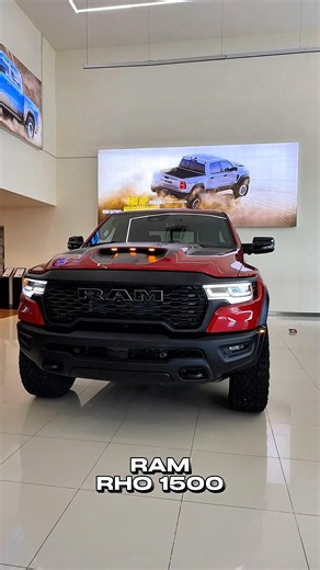 New Ram RHO 1500 Hurricane 3.0L 2026 Red Color Powerful Pickup Truck
