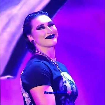 Little Rhea Ripley’s EPIC WWE Entrance! 😈 The Attitude Is REAL!#wwe#shorts #wrestling shorts#edit