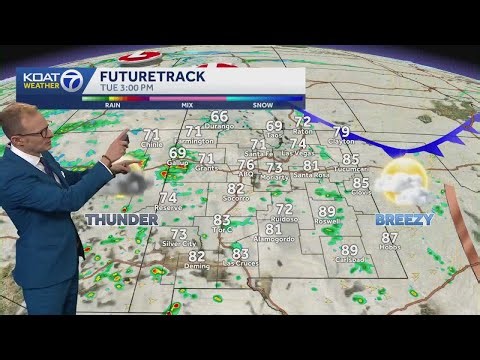 Better chances for rain ahead in New Mexico