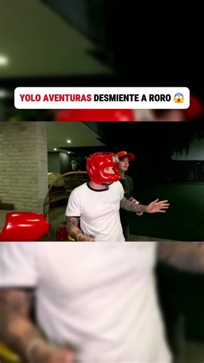Yolo Aventuras casco de Roro: momento viral y divertido