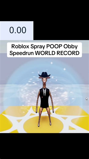 ts is harder than it looks 💩 full vid on my yt and i stream on twitch #roblox #rickmeep #speedrun #obby #spraypoopobby