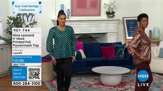 You are watching Rise & Shine Savings - Fashions on HSN.💙📺 Shop the show here: https://bit.ly/HSNRecentlyAired Catch up on the shows you missed and discover where shopping comes alive on the QVC & HSN Streaming Service: https://bit.ly/HSNplus | HSN