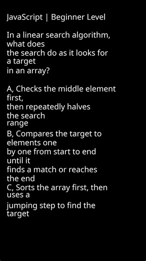 Linear Search Algorithm Explained # codingtips # programmingtips #learncode