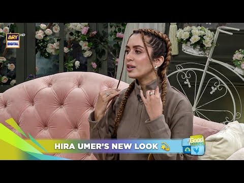 Hira Umer Stuns with a Fresh Hair Transformation 😯🔥| Good Morning Pakistan