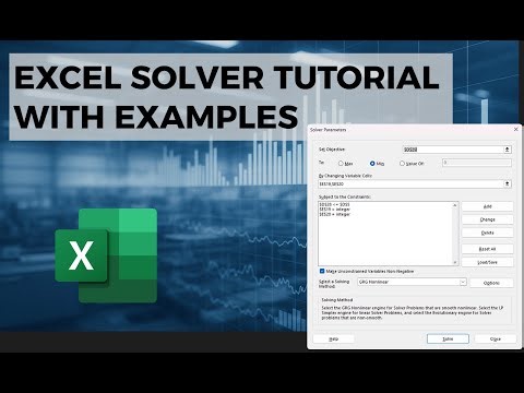 Intro to Excel Solver: 3 Practical Examples to Get Started