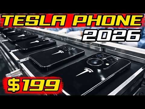 Tesla Pi Phone 2026: Starlink direct, no monthly bill + saves $10K/10yrs—carriers at risk?