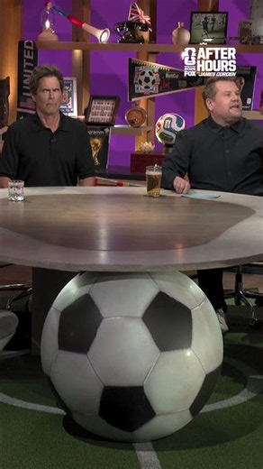 Name a soccer coach Rob Lowe can’t pull off. #roblowe #worldcup #jamescorden