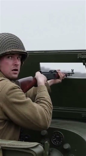 Intense WWII Reenactment Firefight #military #army #ww2