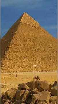 What Does the Giza Pyramid REALLY Look Like? 🏜️🔺 | 360° View #shorts #pyramid #documentary