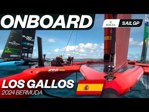 Thrilling Victory 🇪🇸 Los Gallos in High-Speed Final | Onboard in FULL | Bermuda 2024